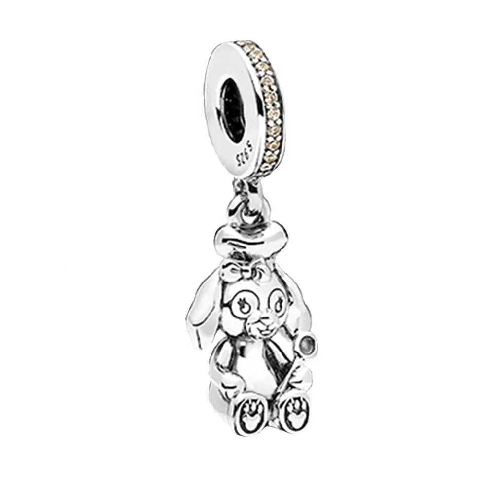 

COSEN 2019 Spring New DISNE COOKIE CHARM LR Women DIY Bracelet Pendant Original 1:1 S925 Sterling Silver Exquisite Luxury Jewely