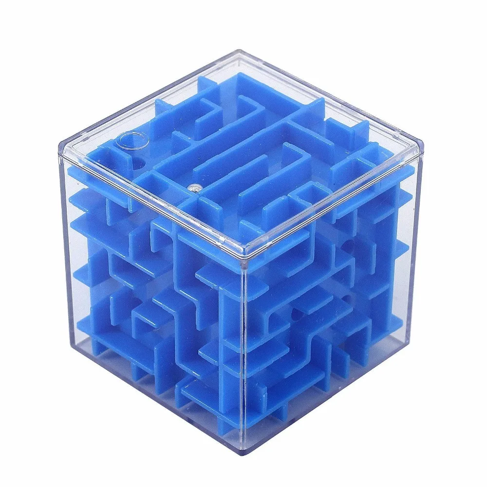 Лабиринт Новый Magic Cube rolling мяч горячей 3D мини игра-головоломка Игрушечные лошадки Скорость Cube