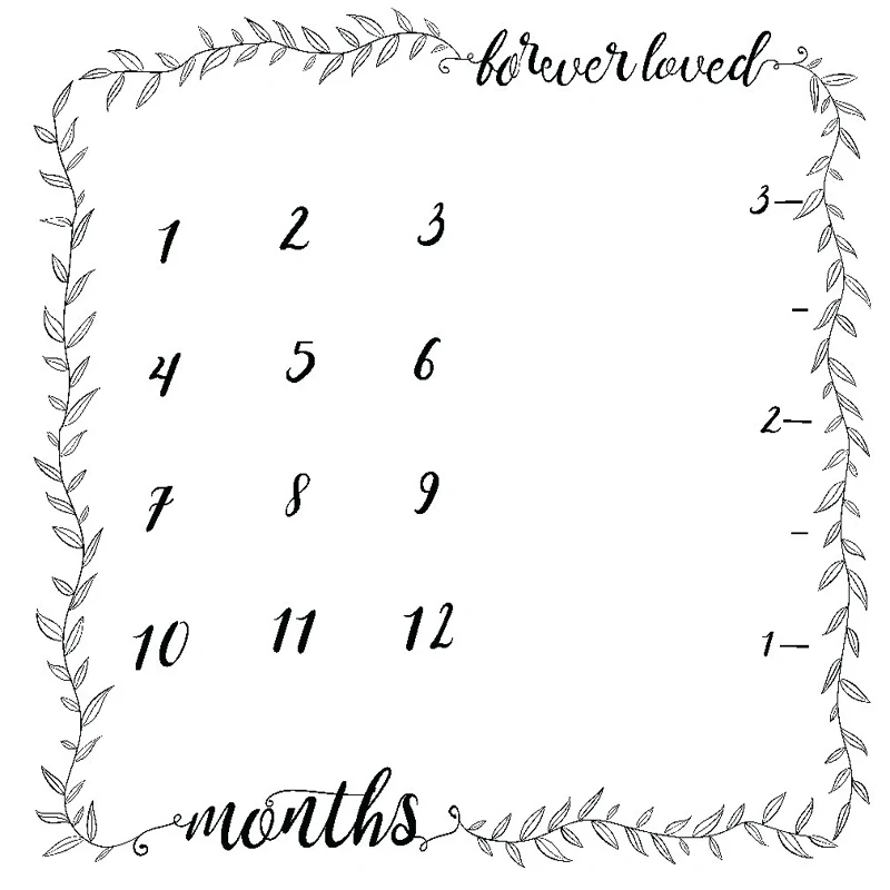 Одеяло-Ростомер для новорожденных, обертывания, Bebe Shower, подарок для малышей, реквизит для фотосъемки, Детские ползучие коврики 100x100 см