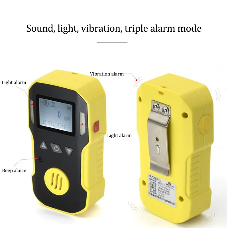 Газовый монитор O3 детектор озона портативный со звуком+ светильник+ ударная сигнализация детектор утечки газа Профессиональный O3 анализатор воздуха