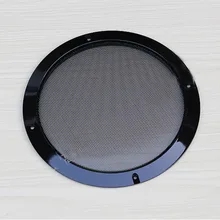 Горячая Распродажа 2#10 решетка динамика решетка кольцо рог hifi сабвуфер черный украшение автомобиля/