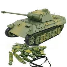 4D модель строительные наборы Военная сборка panzerkampfwgen V пантера Танк автомобиль Обучающие игрушки коллекция материал высокой плотности