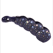 Заколки для волос "банан", заколки, стразы, заколки для волос, украшения для волос для женщин и девочек, ацетат целлюлозы, зажим для волос