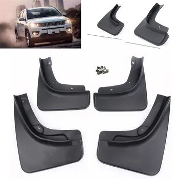 

Car Splash Guards Mud Flaps Mudguard Fit for Jeep Compass 2017-2018 82214642AE 82214643AE 4PCS/SET