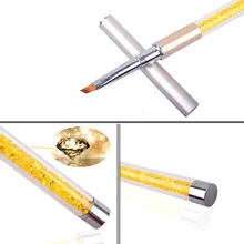 1 шт. градиентный карандаш для ногтей кисть для рисования многоразмерная УФ-гелевая ручка со стразами для кошачьего глаза инструмент для маникюра