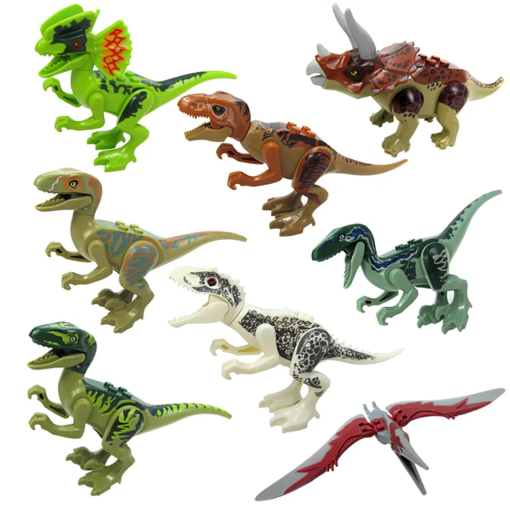 

DIY Dinosaur statues Toys Set Dinosaur Building Figures Toys Educational Puzzle Dinosaur New