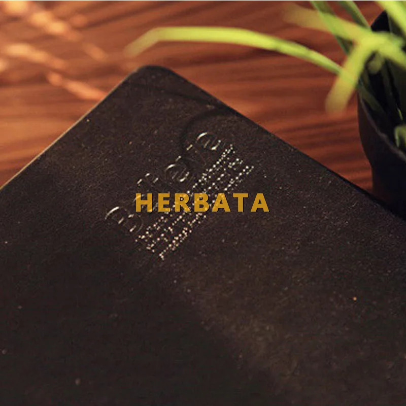 HERBATA винтажный толстый блокнот, Библейский дневник, кожаный блокнот, Zakka Caderno Escolar, канцелярские принадлежности, офисные материалы, школьные принадлежности