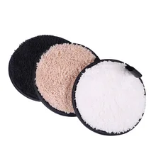 Многоразовый мягкий волоконный спонж для снятия макияжа, тканевые подушечки для снятия макияжа, полотенце, подарок на день Святого Валентина, инструменты для макияжа