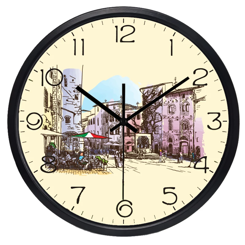 Винтажные настенные часы для гостиной Венеция Италия|living room wall clocks|wall clockroom clock |
