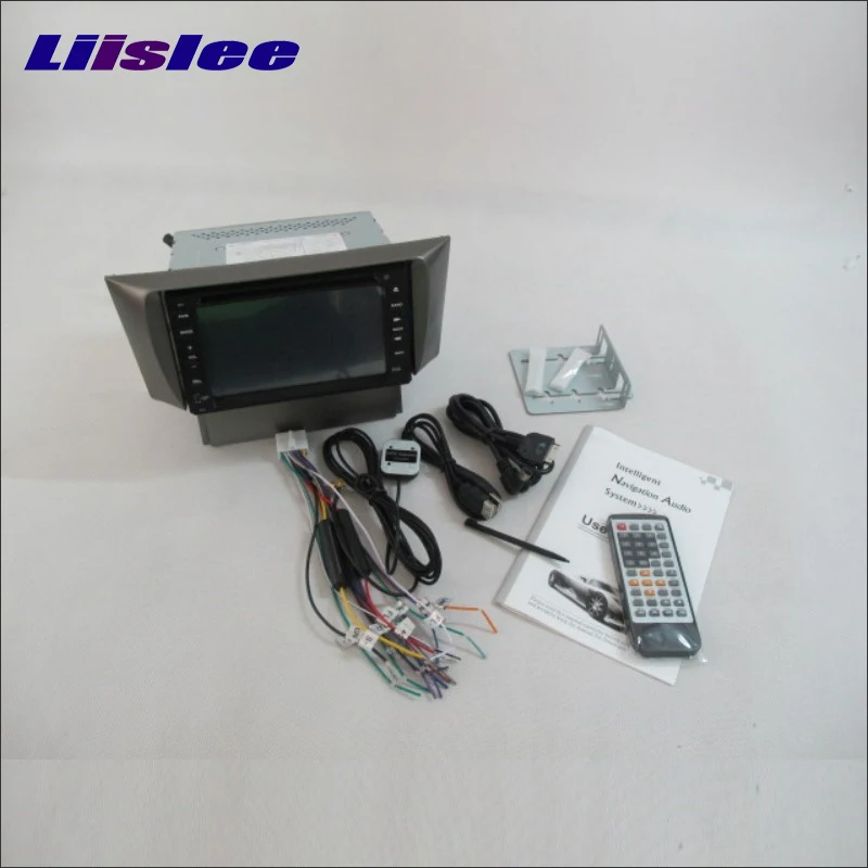 Best Liislee For LEXUS LS 430 2000~2007 Radio CD DVD Stereo Player GPS Navi Navigation System Double Din Car Audio Installation Set 3