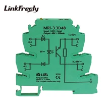 MRI-3.3D48 Input 3.3V DC Output 3-48V DC Photoelectrical Coupler Interface Relay Module Optocoupler Isolating PLC Relay Board q series plc qx48y57 input and output hybrid module new in boxed