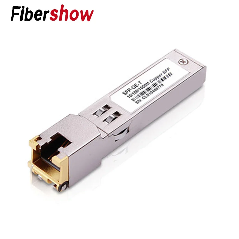 SFP модуль Ethernet порт SFP модуль RJ45 коммутатор gbic 10/100/1000 M Разъем SFP медь RJ45