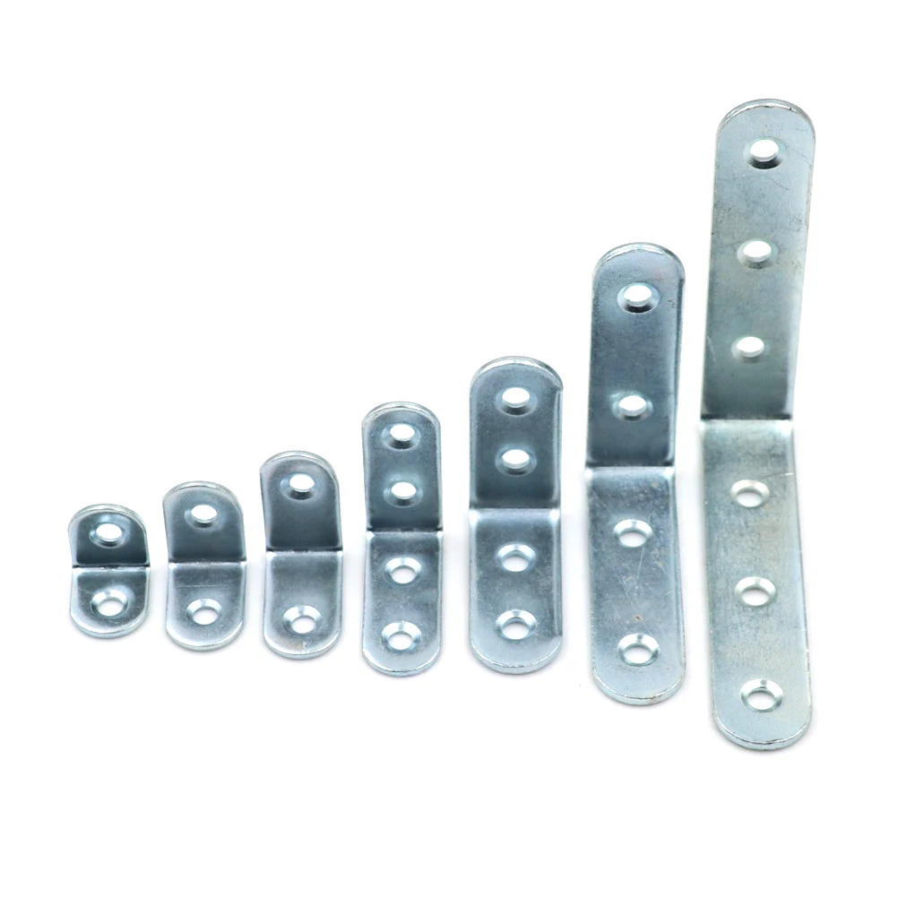 

2018 New NEW 10pcs Stainless Steel Right Angle Bracket Corner Brace Joint Shelf Support L Shape 7 Sizes