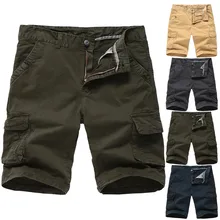Новые мужские шорты,, повседневные пляжные шорты, модные мужские однотонные комбинезоны с карманами, ветрозащитные шорты, размер 5XL