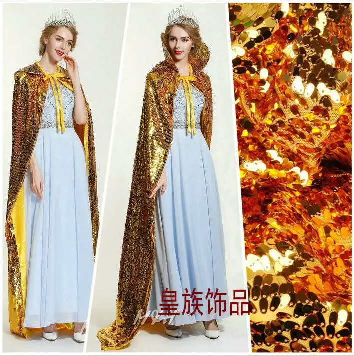 

Роскошная блестящая накидка для конкурса красоты Чемпион 180 см Длинная женская блестящая накидка для выступления на сцене