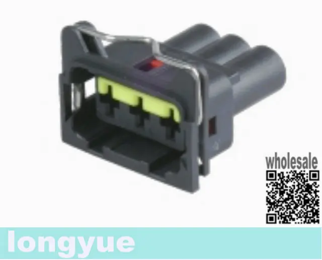 Longyue 10 шт. 3 way разъем лампы свет conector ДЛЯ 3 ОТВЕРСТИЙ ЛАМПЫ RAD VW C/AR ETE7988