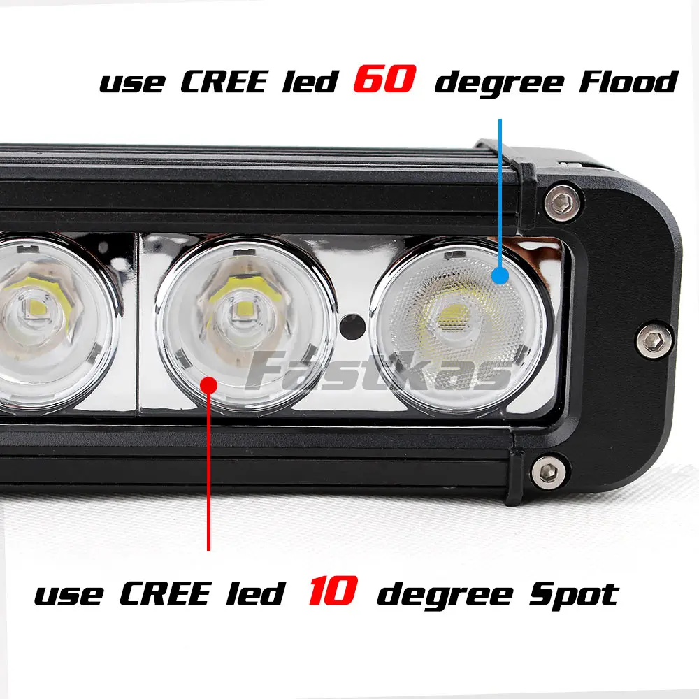 FASTKAS 3" 180 Вт Светодиодный светильник для внедорожника, грузовика, квадроцикла, светодиодный светильник для внедорожника, 4X4 Светодиодный светильник для внедорожника