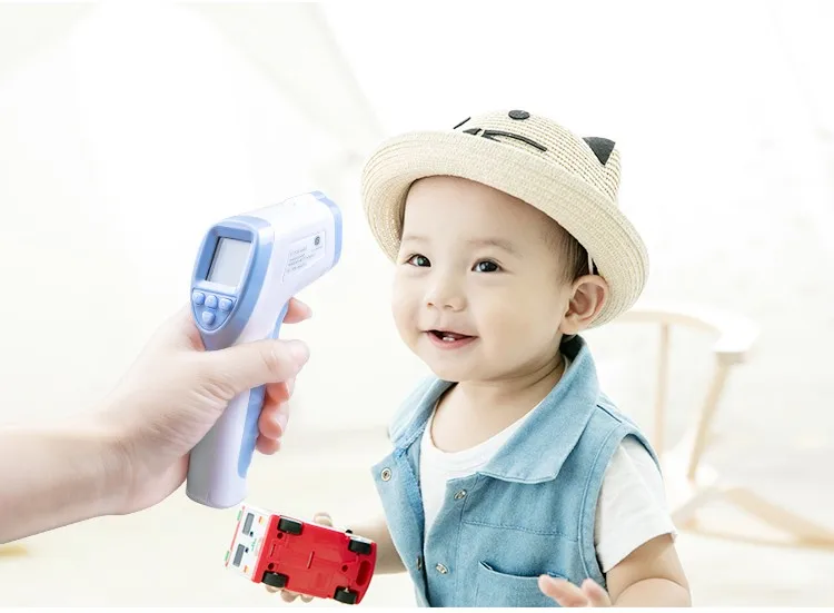 GL цифровой термометр инфракрасный ребенка взрослых лоб Бесконтактный инфракрасный термометр с ЖК-подсветкой termometro infravermelh