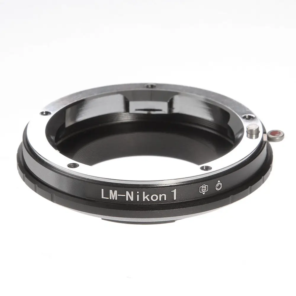 Lens Adapter Ring for Leica LM Mount Convert to Nikon 1 Mount Camera N1