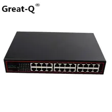 10/100 mpbs 24 порта Vlan Сеть rj45 коммутатор