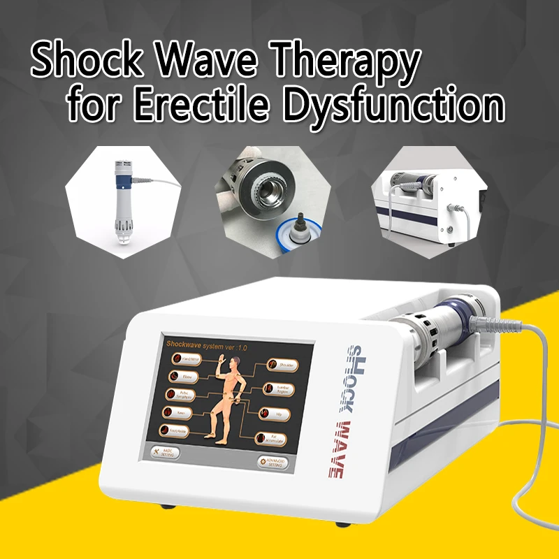 

Protable low intensity EDSWT (Erectile Dysfunction Shock Wave Therapy) similar Gansiwave therapy for ED therapy and reduce body