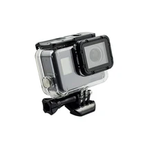 60 м Дайвинг коробка для GoPro Hero 5/6+ защитная рамка ж/силиконовый чехол+ крышки объектива+ ЖК-дисплей/защита объектива для GoPro Hero6 5