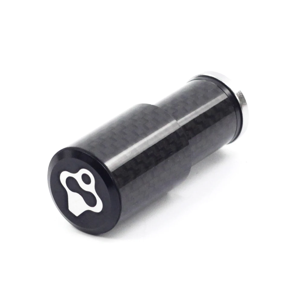 Fouriers bicicleta trasero Derailleur Protector montaje de engranaje de liberación rápida QR Cap Drivetrain guarda piezas de bicicleta de carbono o aleación Fouriers bicicleta trasero Derailleur Protector montaje de engranaje de liberación rápida QR Cap Drivetrain guarda piezas de bicicleta de carbono o aleación