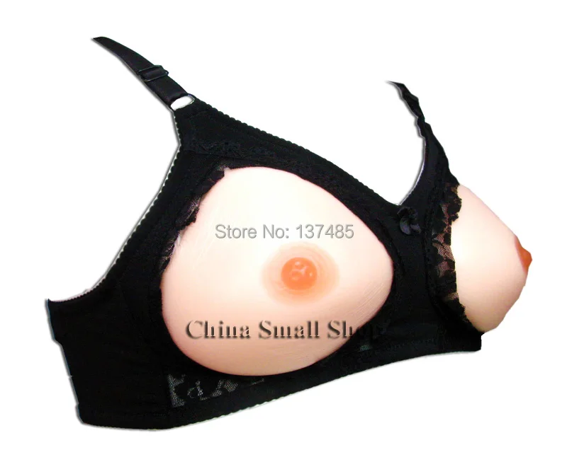 NEW Triagnle  E Cup Silicone Mastectomy Breast Form Bra Boobs Enhancer Artificial breasts 1600g/pair