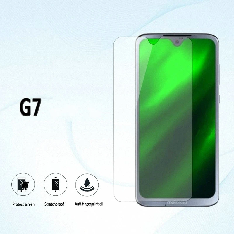 Tempered Glass Screen Protector Film for Motorola Moto G7