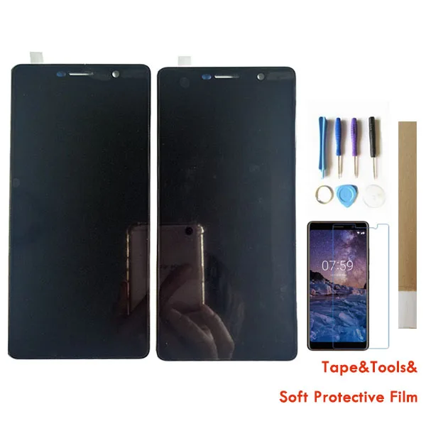 

6.0 Inch For Nokia 7 Plus 7Plus 7+ TA-1046 TA-1055 TA-1062 LCD Display With Touch Screen Sensor Digitizer Assembly With Kits