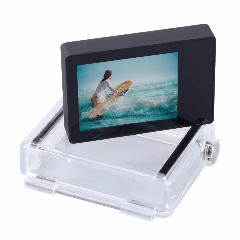 Аксессуары для Gopro Go Pro Hero 3 + 4 LCD Bacpac экран дисплея внешний Hero3 Спортивная Экшн