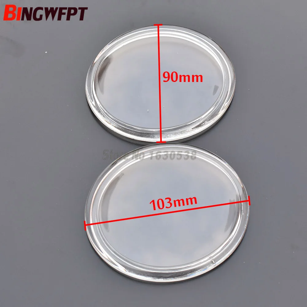 2 шт. овальные Противотуманные фары 90X103 мм, закаленное стекло, противотуманное стекло для Renault CLIO 2/3 LAGUNA MODUS ESPACE 4 Grand MODUS WIND