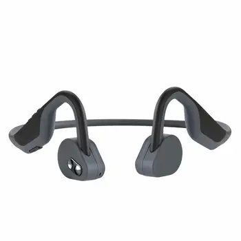 

ABSQ Bh128 Bone Conduction Wireless Bluetooth Headset Bluetooth 4.1 Waterproof Neck-Strap Nfc Earphone Handsfree Ios