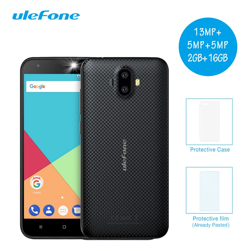 Смартфон Ulefone S7 Pro 3g 5 0 дюймов Telefone смартфон на Android 7 2 Гб ОЗУ 16 ПЗУ четырехъядерный