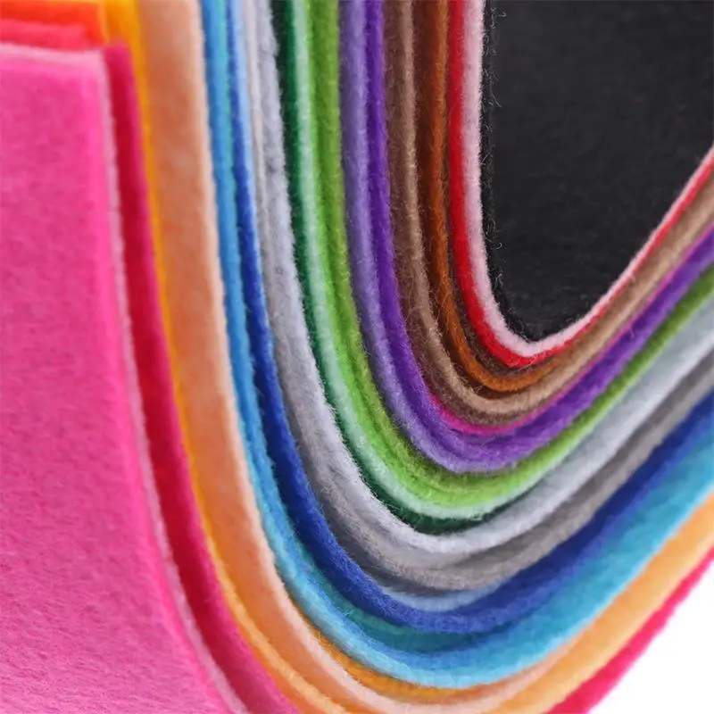 40 шт. Детские Нетканые Мягкие тканевые рукава|felt fabric|cloth fabricnon-woven felt fabric polyester |