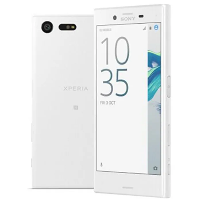 Разблокированный sony Xperia X Compact F5321, 3 ГБ ОЗУ, 32 Гб ПЗУ, 4,6 дюймов, четыре ядра, камера 23 МП, одна SIM, мобильный телефон Android - Цвет: White