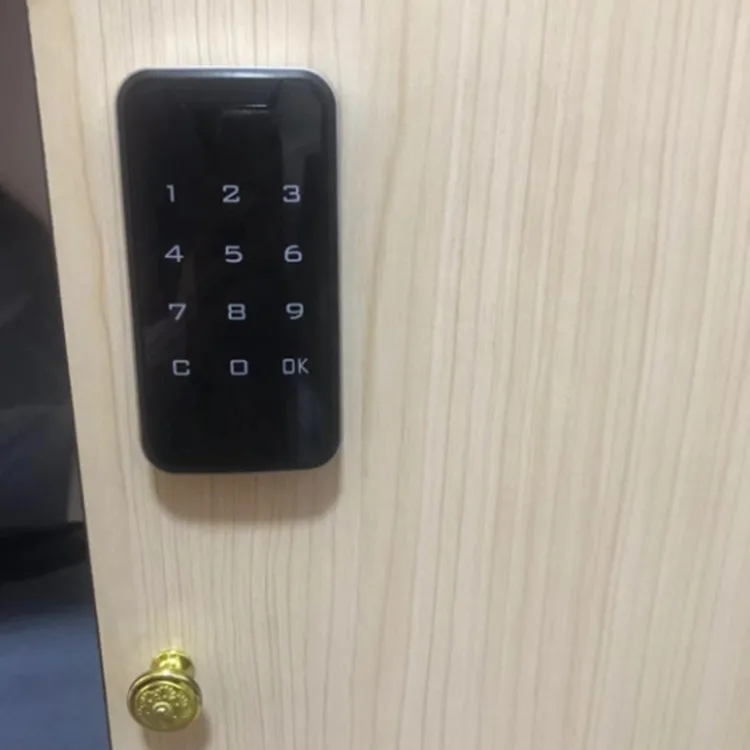 

High quality Zinc alloy Touch keypad password cabinet lock Supprot virtual password