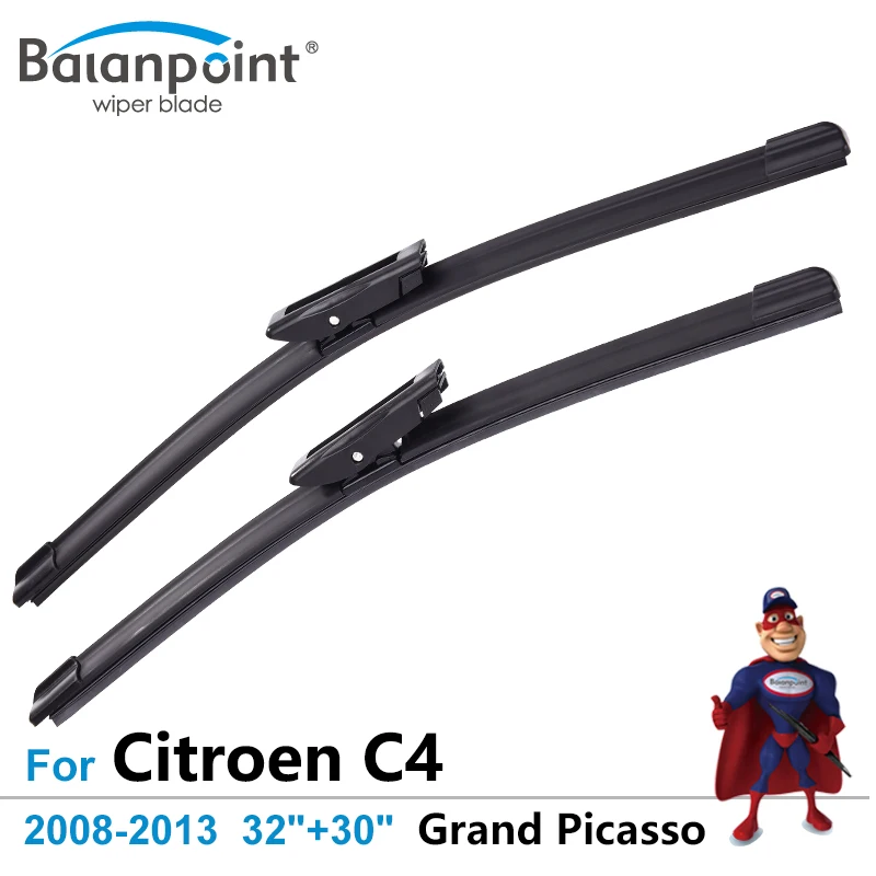 Wiper Blades For Citroen C4 Grand Picasso 20082013 32"+30", Set Of 2