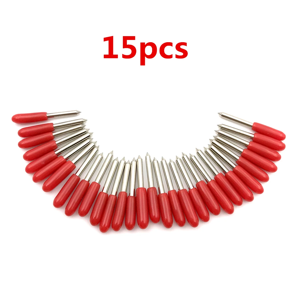 

15pcs 45 Degree For Roland Cutting Plotter Blade High hardness Tungsten Carbide Vinyl Cutter Knife blade