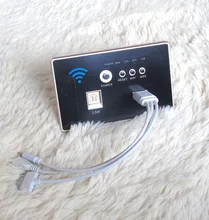 Wall Embedded Wireless AP Router Wireless WIFI USB Charging Socket Panel Black with118 standard