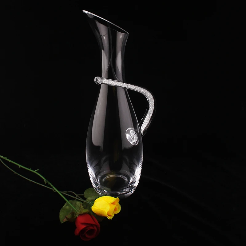 elegant unique design crystal bar set decanter top grade wholesale price OH D01