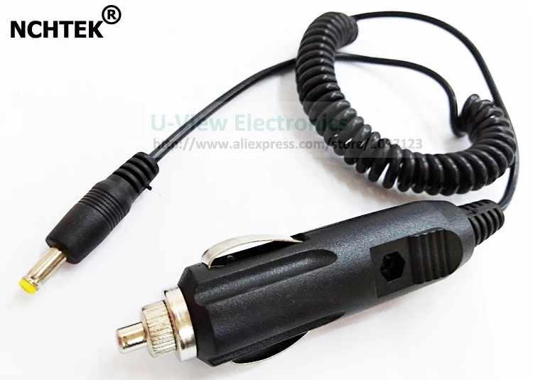 

NCHTEK 12V 1A DC Male Power 4.0*1.7mm 4.0/1.7 Car Vehicle Charger Adapter Cord / Cable/Free Shipping/1PC
