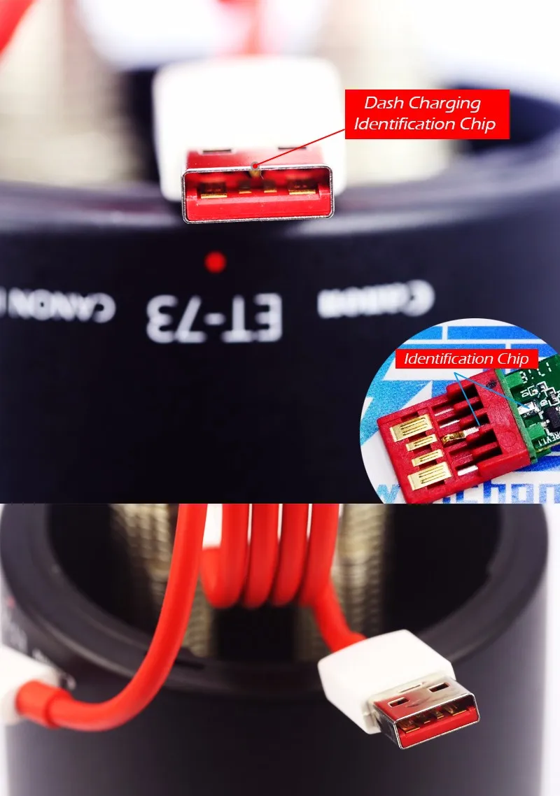Real dash usb head