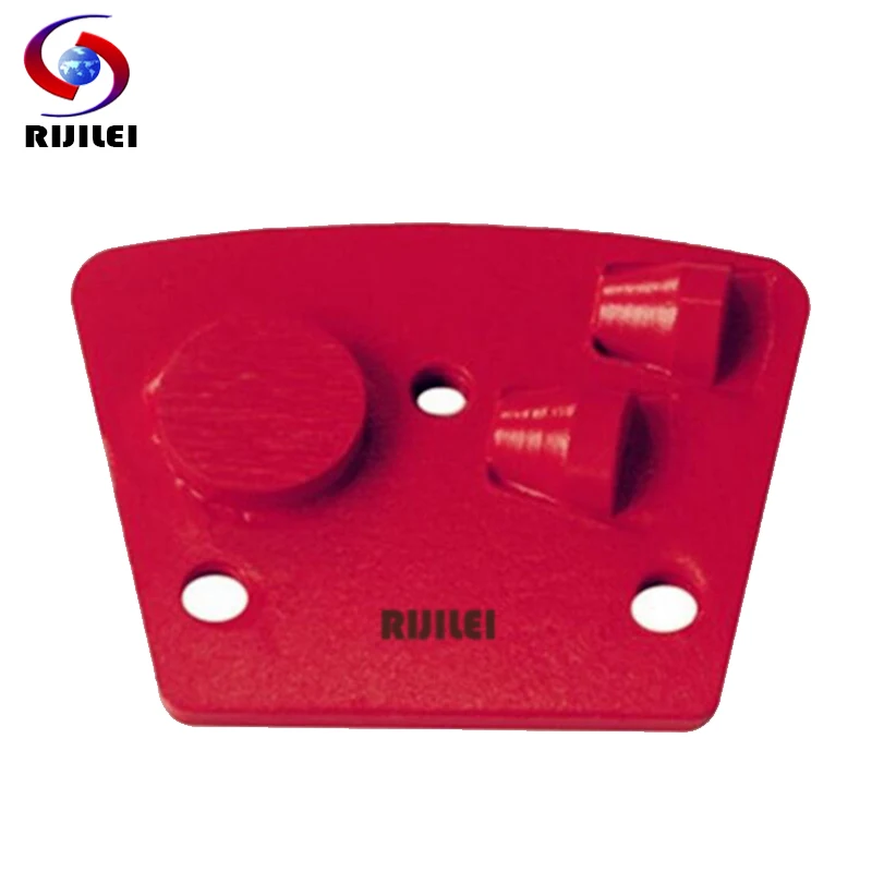 RIJILEI 12PCS/Set PCD Diamond grinding disk Tipped Grinding Disc Plate for Removing Epoxy Glue Paint on Concrete Floor PCD3B