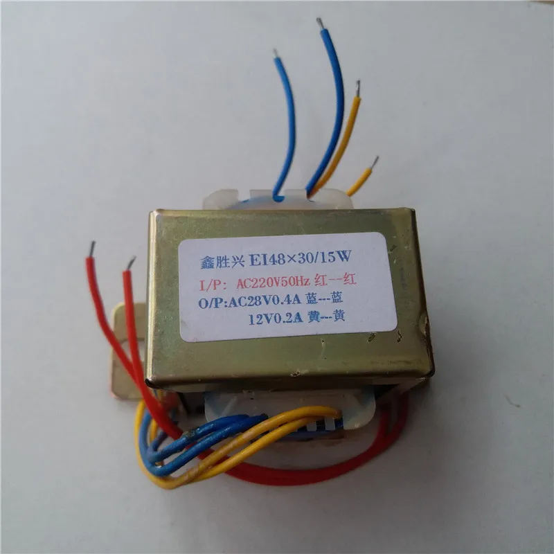 28V 0.4A 12V 0.2A трансформатор 220V вход 15VA EI48 * 30 японский увлажнитель силовой |