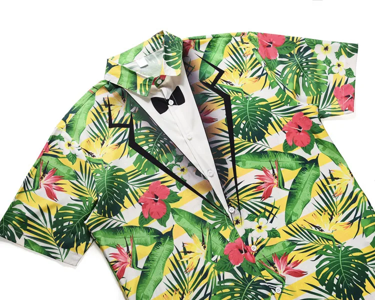 Мода 2019 Мужская рубашка с коротким рукавом летняя повседневная мужская модная рубашка Camisa Masculina