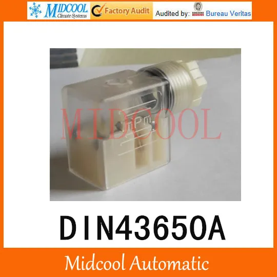 Din43650a разъем соленоида