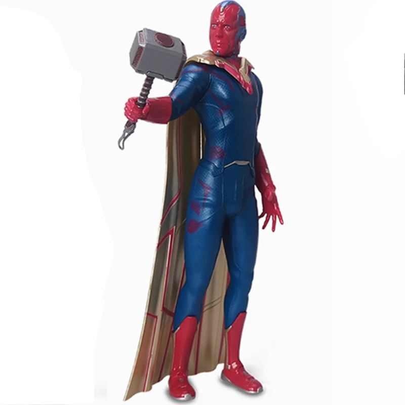 

10"Marvel Avengers Ultron Vision Action Figure Toy Doll Brinquedos Figurals Collection Model Gift