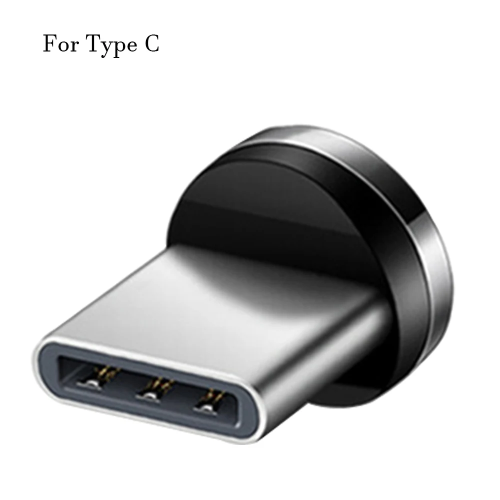 Магнитный кабель для iPhone Micro usb type C, зарядный кабель для мобильного телефона type-c, Магнитный зарядный usb-кабель для samsung Galaxy S9 LG - Тип штекера: For Type C