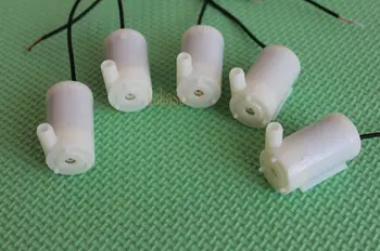 

5 x DC 3v 6v Mini Micro Submersible Water Pump Low Noise Motor pump 120L/H 1.1M